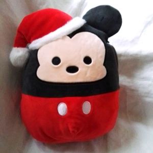 Squishmallows Christmas Mickey Mouse 8”